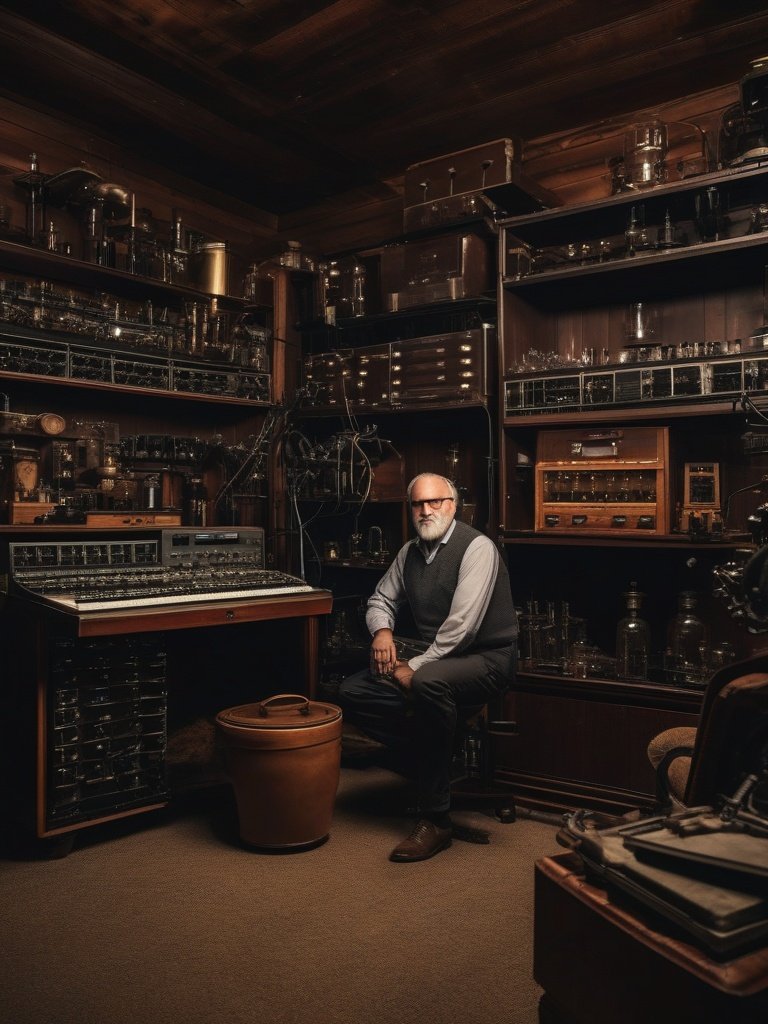 James Leininger and the Spirit at His Home in Oregon