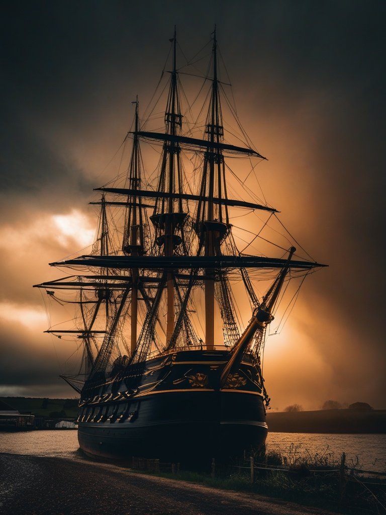 St. Elmo’s Fire, HMS Victory, England