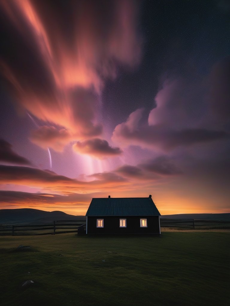 Luminous Clouds, Tungwall, Norway