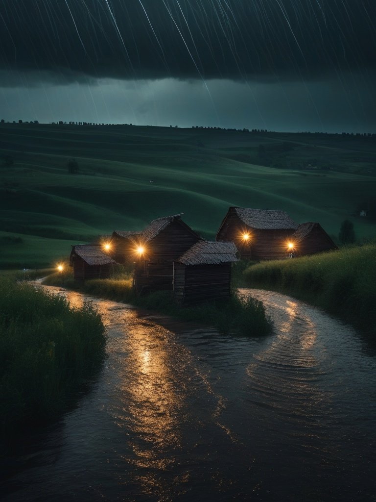 Rain of Fishes, Zitser Village, Ukraine