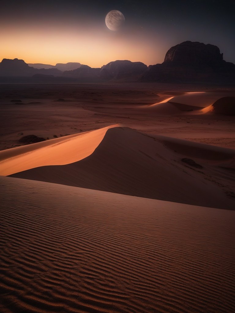 Glowing Sand, Wadi Rum, Jordan