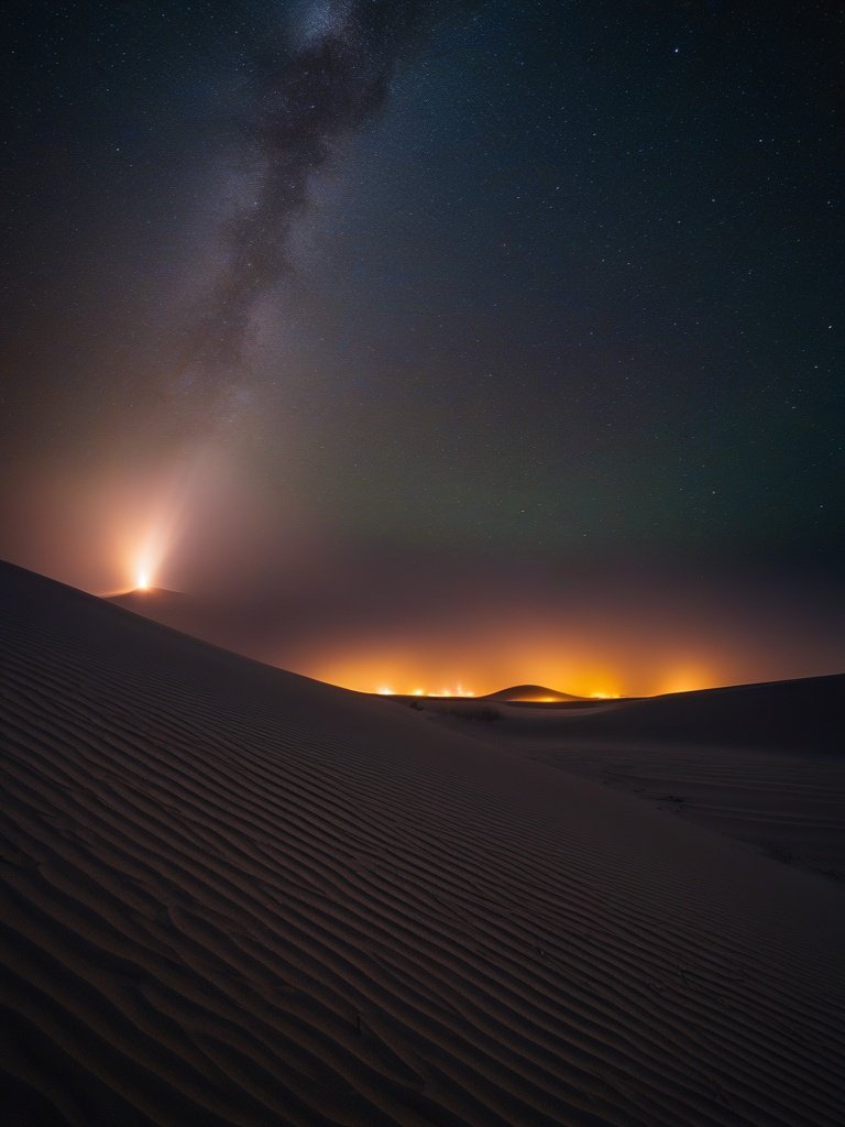 Fairy Fire, Oregon Dunes National Recreation Area, USA
