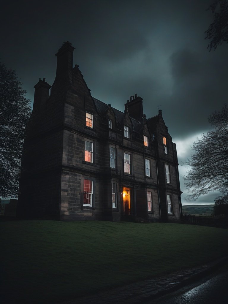 The Unsettling Occurrences in the Old Haunted Houses of Edinburgh, Scotland