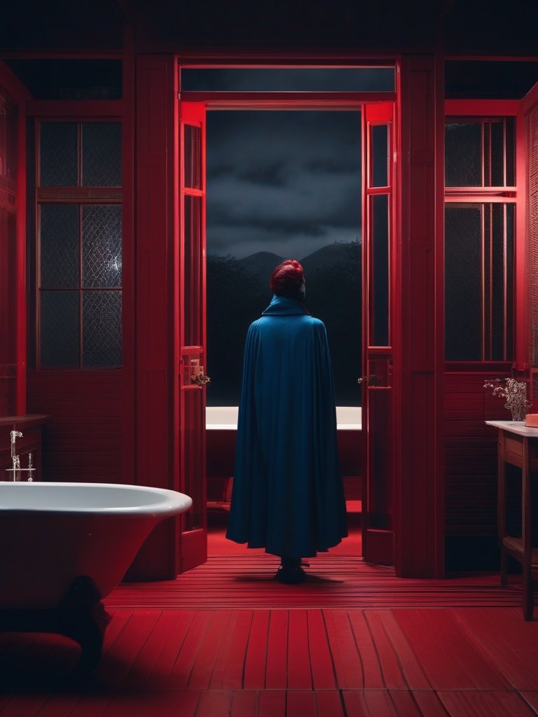 The Aka Manto: Japan’s Red or Blue Cape Bathroom Spirit