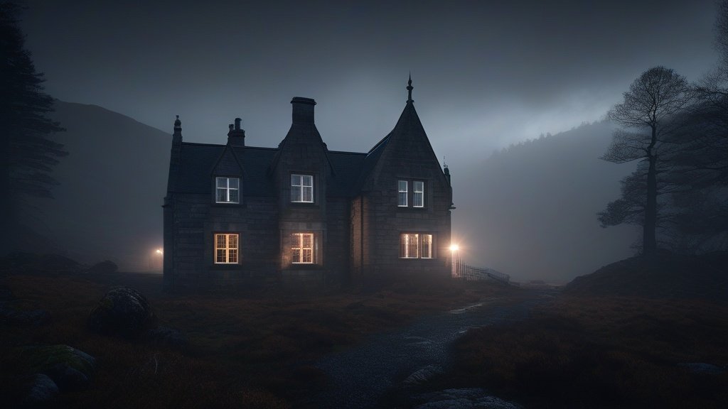 The Cù Sìth of Glen Affric