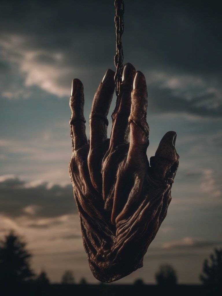 The Hand of Glory: Pickled Severed Hand of a Hanged Man