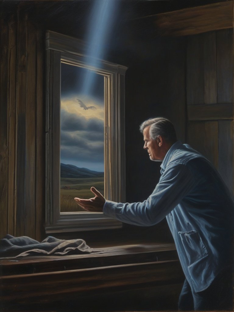 The Possessed Painting: Bill Stoneham’s ‘Hands Resist Him’