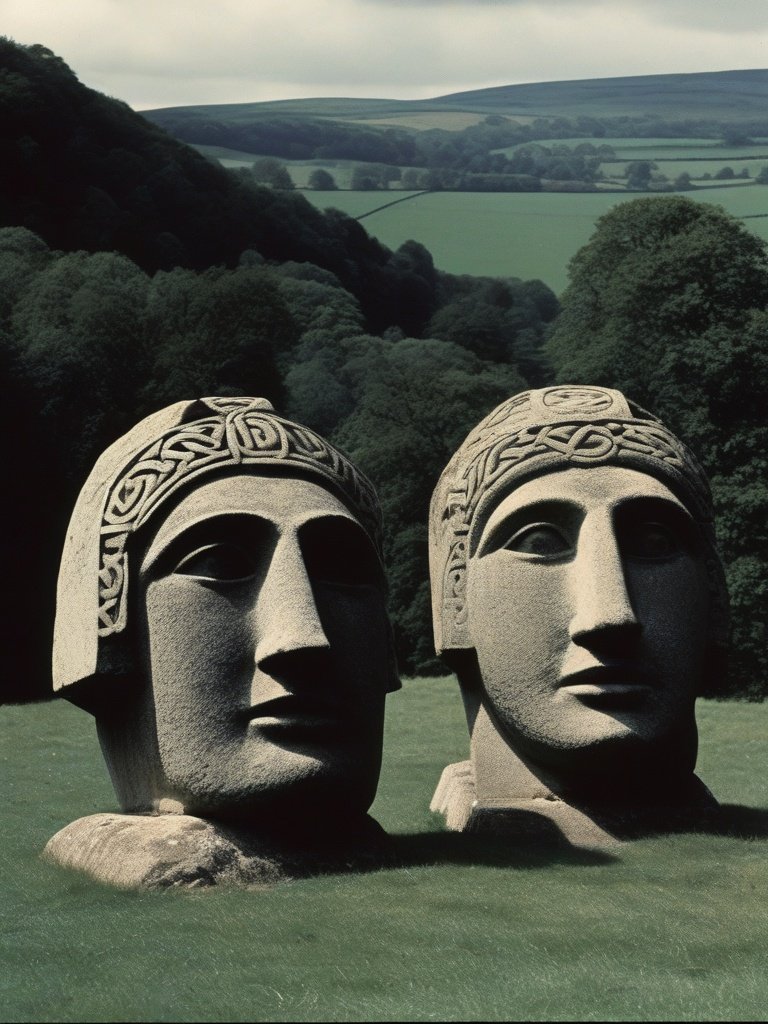 The Hexham Heads: Stone Celtic Heads That Triggered Apparitions (1971)