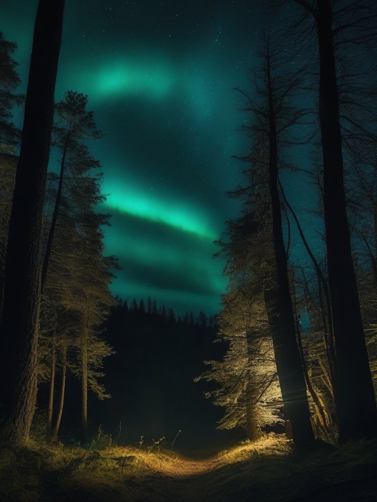 Fox Fire: Bioluminescent Forest Light and Folklore