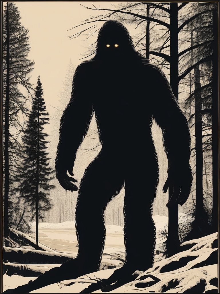 The Skookum Cast: Bigfoot Body Print in Washington Mud (2000)