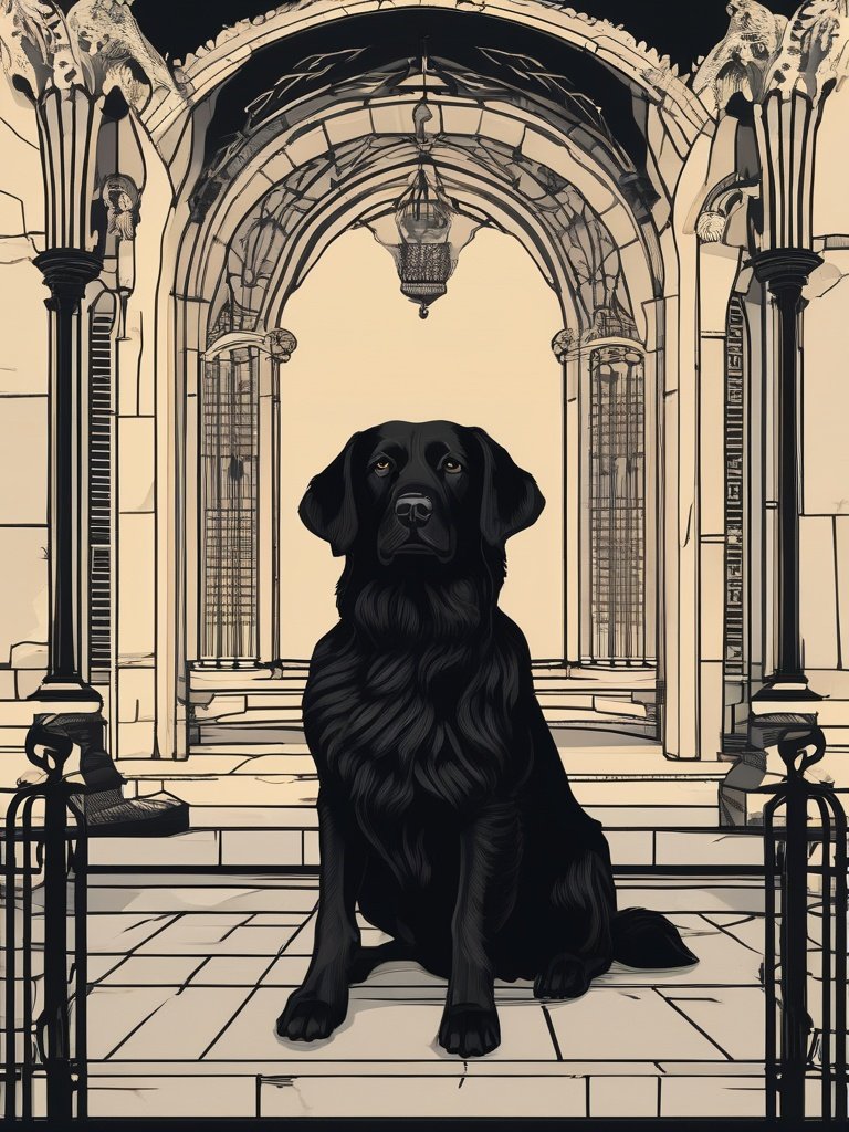 The Gurt Dog: Somerset’s Protective Black Dog