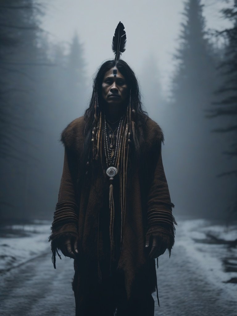 The Bearwalker: Ojibwe Shaman Who Transforms