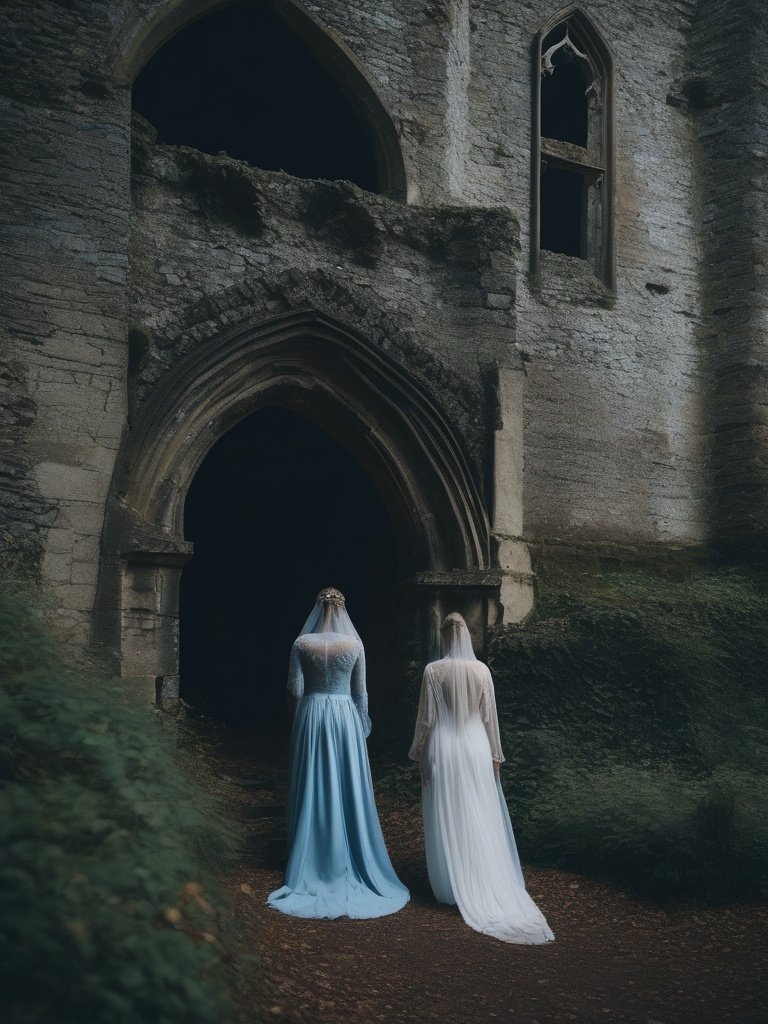 Berry Pomeroy Castle: Devon’s Dual Ghost — Blue Lady and White Lady