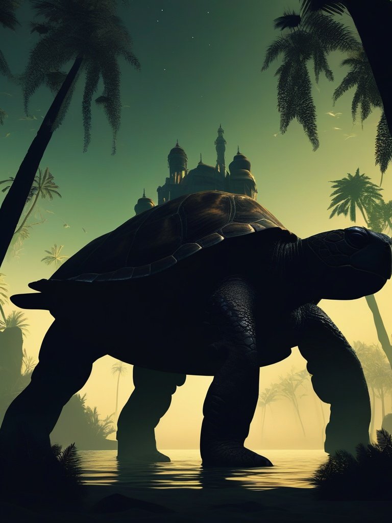 The Zaratan: Medieval Arab Giant Turtle Island Sea Monster