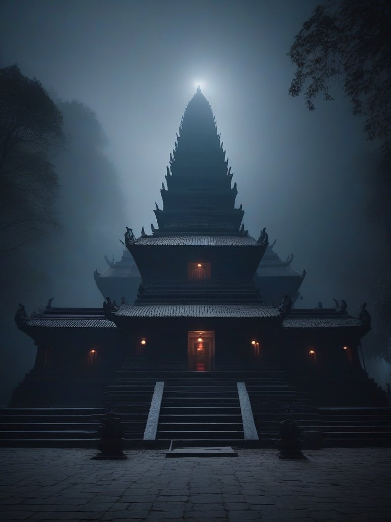 The Yama: Hindu and Buddhist God of Death and His Judgment Hall