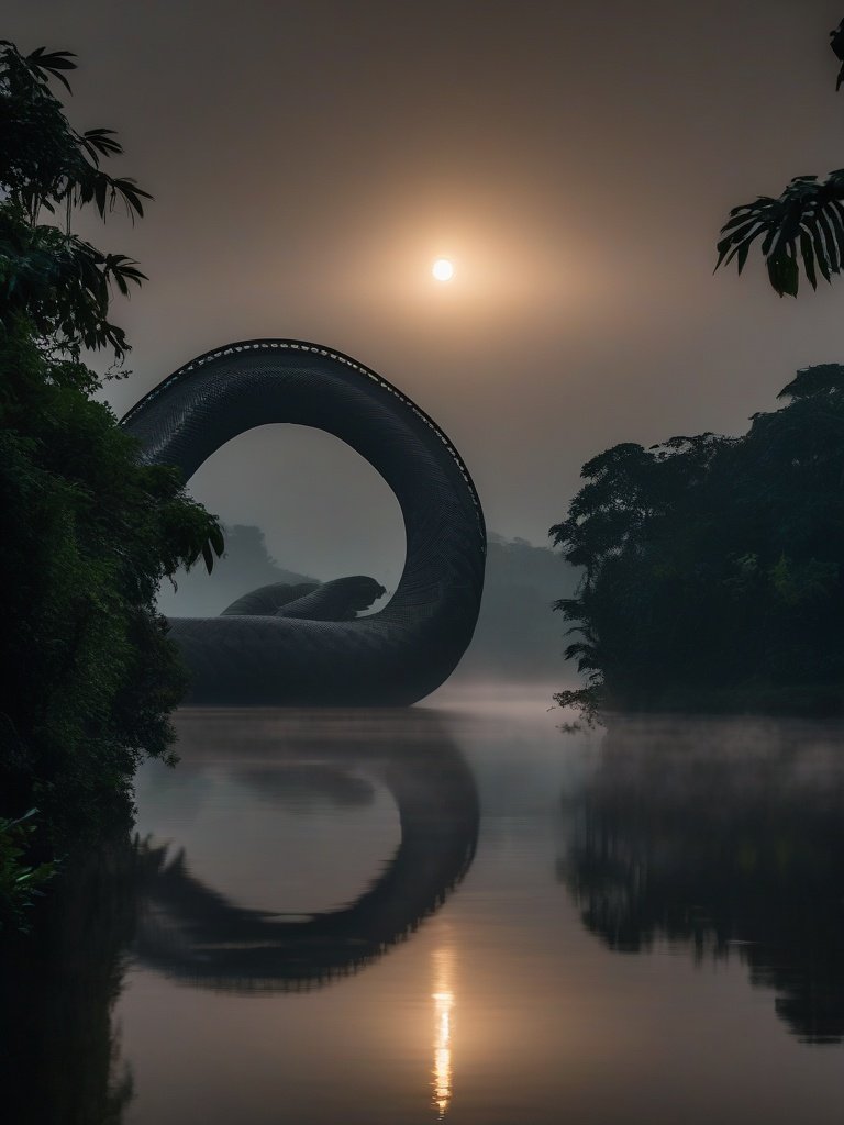 The Yacumama: Amazon River’s Giant Mother Serpent