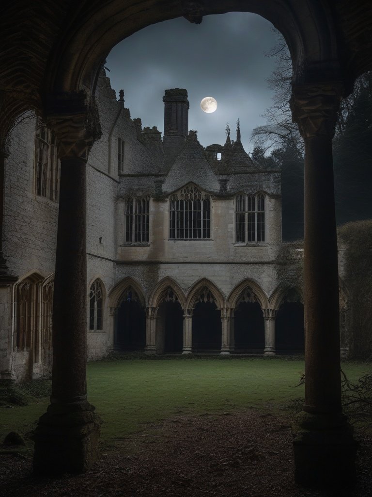 Athelhampton House, Dorset: The Ape of the Martyn Family and the Grey Lady