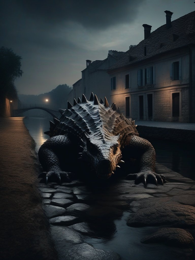 The Tarasque: The River-Monster of Provence Tamed by St Martha