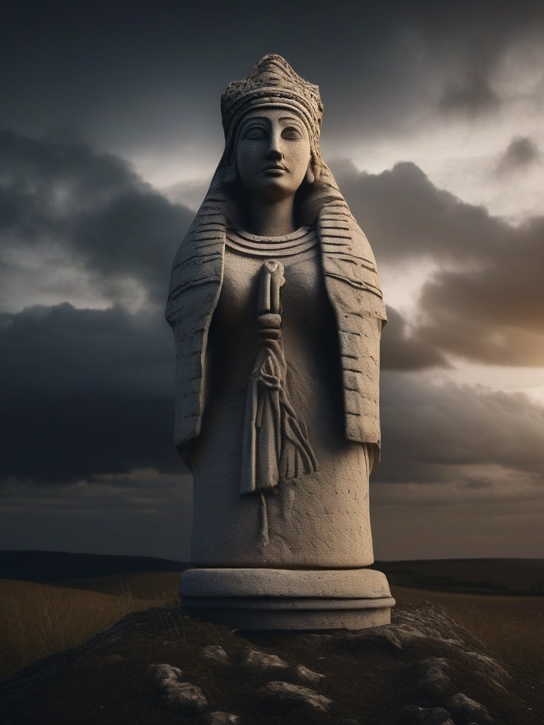 The Woman from Lemb: The 3,500-Year-Old ‘Goddess of Death’ Limestone Statue