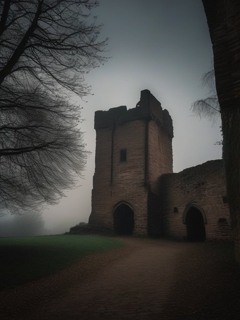Tutbury Castle, Staffordshire: The Apparition Photographed by Visitors and the Mary Queen of Scots Link