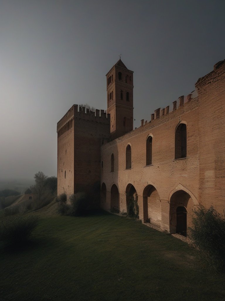 Castello di Gradara: The Francesca da Rimini and Paolo Malatesta Apparition Documented by Dante’s Commentators (Marche, 13th century)