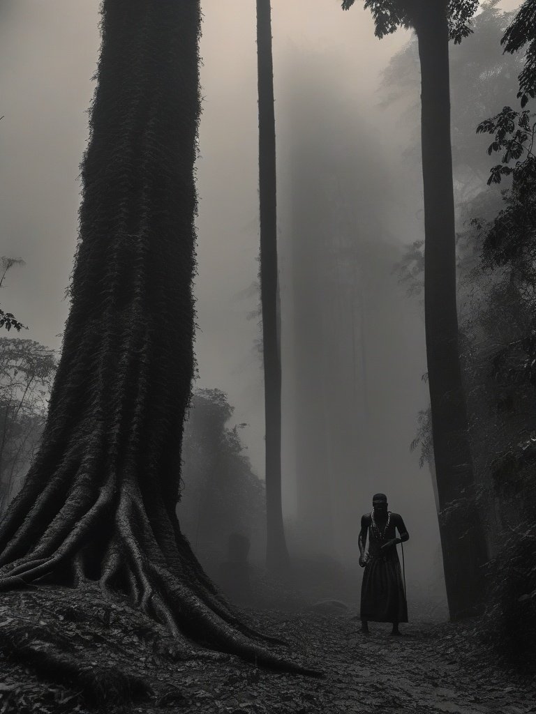 Sasabonsam: Akan Giant Forest Monster with Hook Feet — Comparative Analysis by Geoffrey Parrinder in West African Religion (1949)