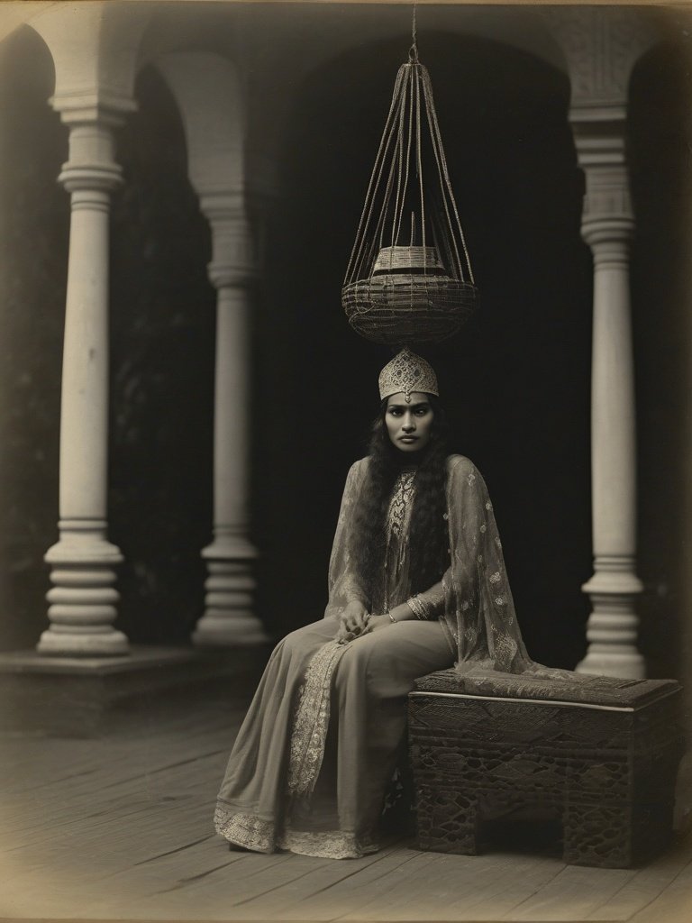 Penanggalan: Malay Floating Head Sorceress With Dangling Viscera — Documentation in Walter Skeat and Charles Blagden’s Pagan Races of the Malay Peninsula (1906)
