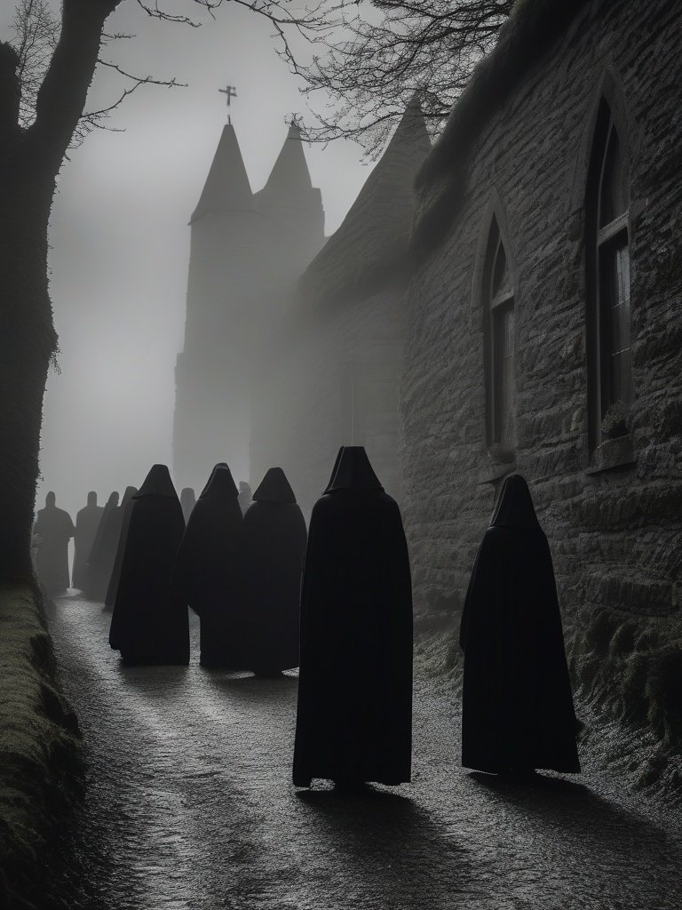 Phantom Funeral (Toili): Welsh Spirit Procession Seen Before an Actual Funeral — Documentation in Marie Trevelyan’s Folk-Lore and Folk-Stories of Wales (1909)