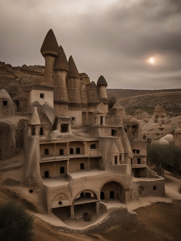 Haunted Locations – Turkey — Derinkuyu Underground City: Cappadocia’s 18-Level Subterranean City and Its Possible Ritual/Refuge Use (Turkey, 8th–7th century BCE)