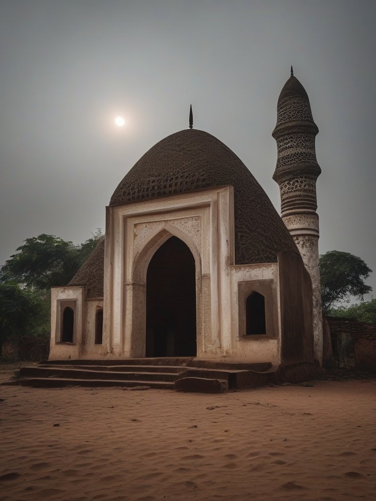 Haunted Locations – Ghana — Larabanga Mosque: West Africa’s Oldest Mosque and the Miraculous Immovable Stone Legend (Northern Region, 13th century)
