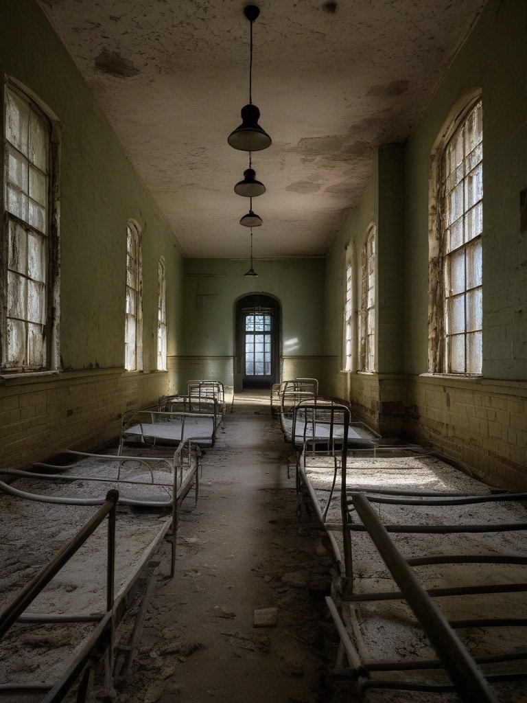 Haunted Locations – USA — Trans-Allegheny Lunatic Asylum: Weston, West Virginia’s Stone Gothic Hospital for 2,400 Patients Above Its 250 Capacity (West Virginia, 1864–1994)