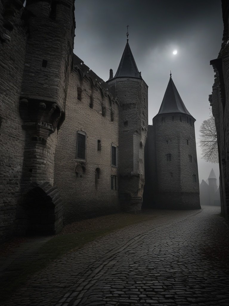 Haunted Locations – Belgium — Gravensteen Castle: Ghent’s Counts of Flanders Torture Castle and the Documented Supernatural Reports from Medieval Chronicles (9th century)