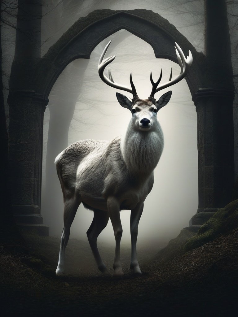 Paranormal Animals — White Hart: English Royal Forest’s Sacred White Deer — Richard II’s Personal Badge and Medieval Apparition Tradition After Death