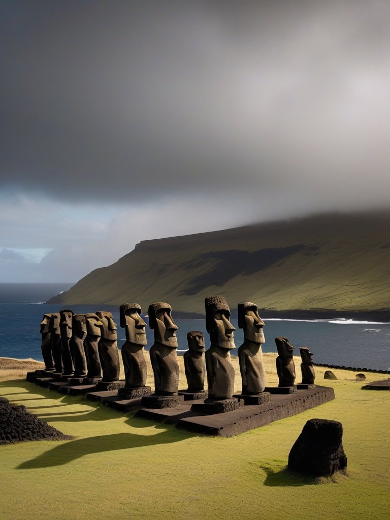 Haunted Locations – Chile — Easter Island (Rapa Nui): Moai Statue Spirit Tradition and the Original Inhabitant Ancestor Worship — Thor Heyerdahl’s Field Documentation (1955)