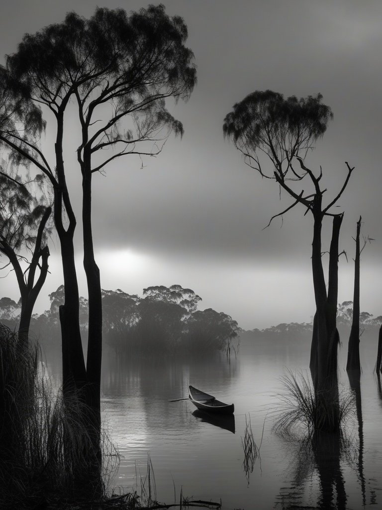 Folklore – Aboriginal Australian — Bunyip: Swamp Monster of the Inland Waterways — First Written Account by James Orton in Port Phillip Gazette (1845) and Contemporary Lake Victoria Reports