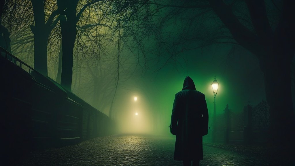El Hombre de la Máscara Negra y Verde