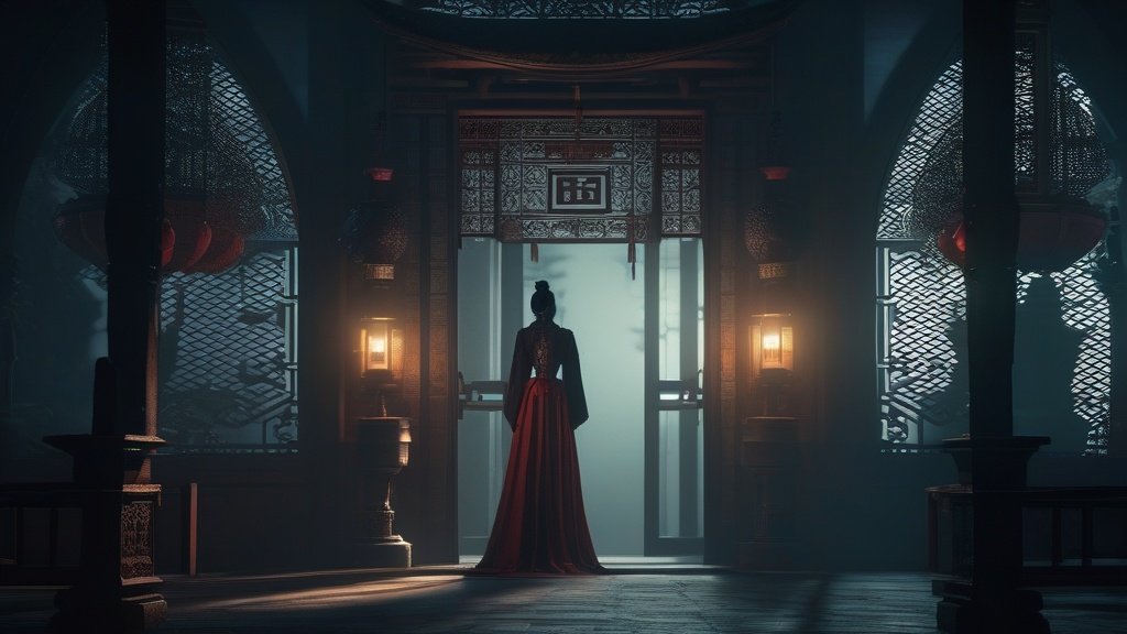 Lady Mengjiang and the Jade Rabbit