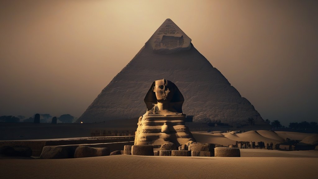 Sphinx’s Echoes at Giza