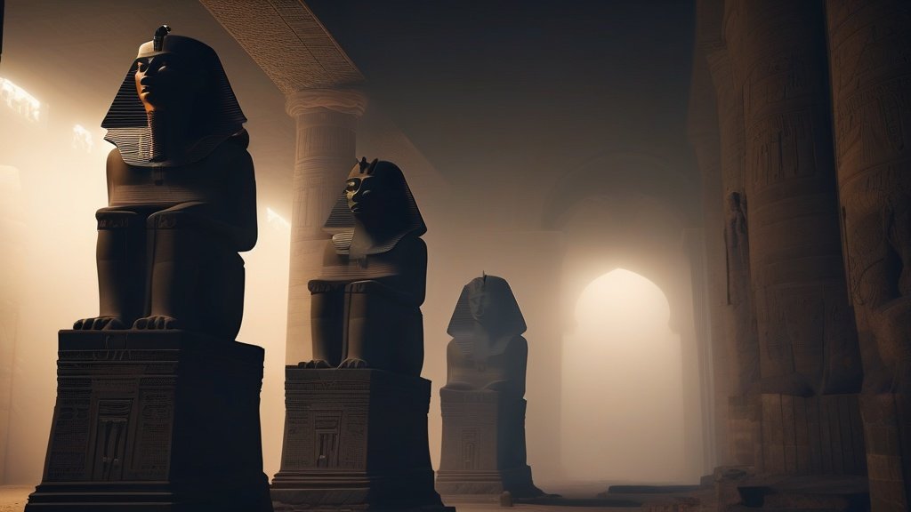 The Moaning Statues of Giza