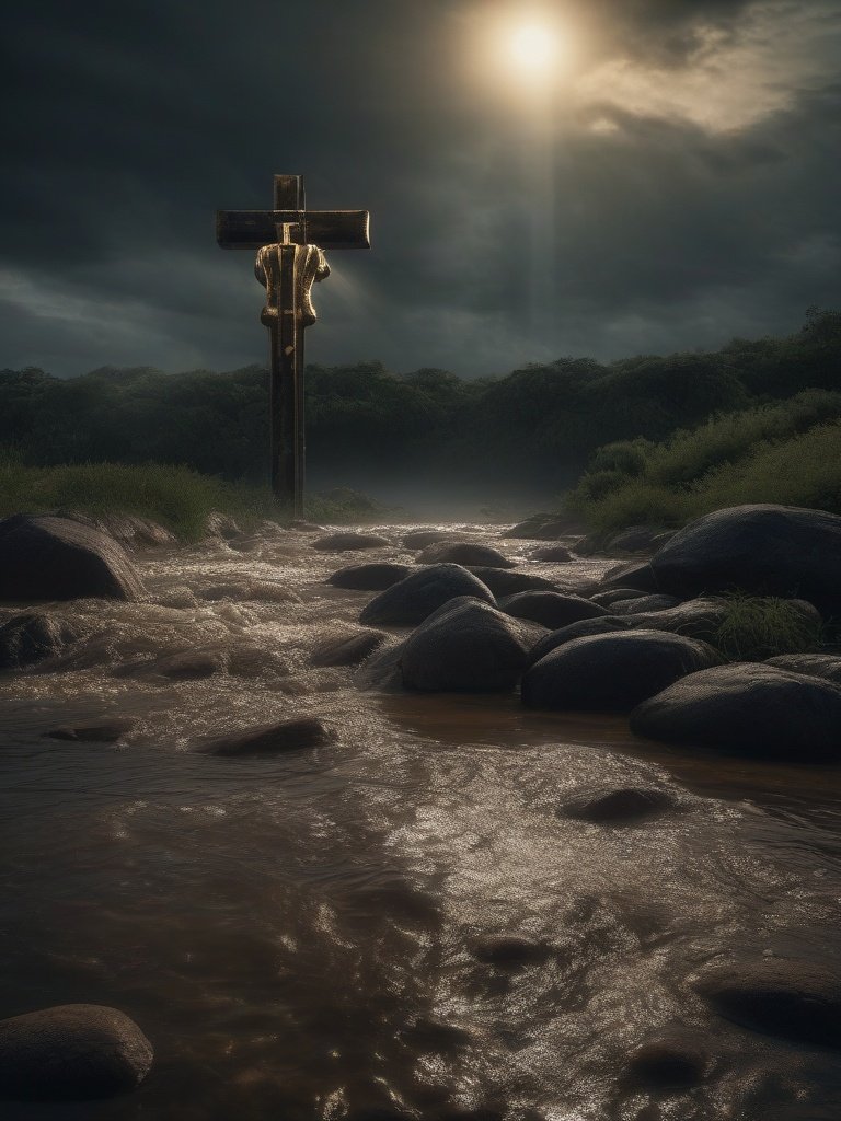 Testament of Solomon — Lord of the Rivers: Causes flooding and droughts; bound by the name of the Lord and the sign of the cross.