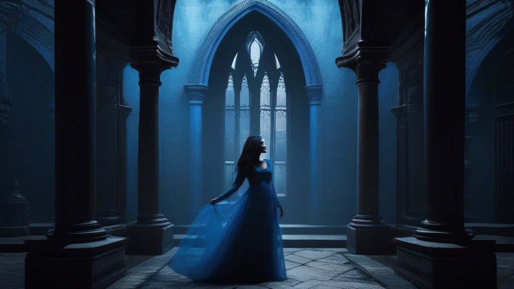 The Blue Lady of Antigua