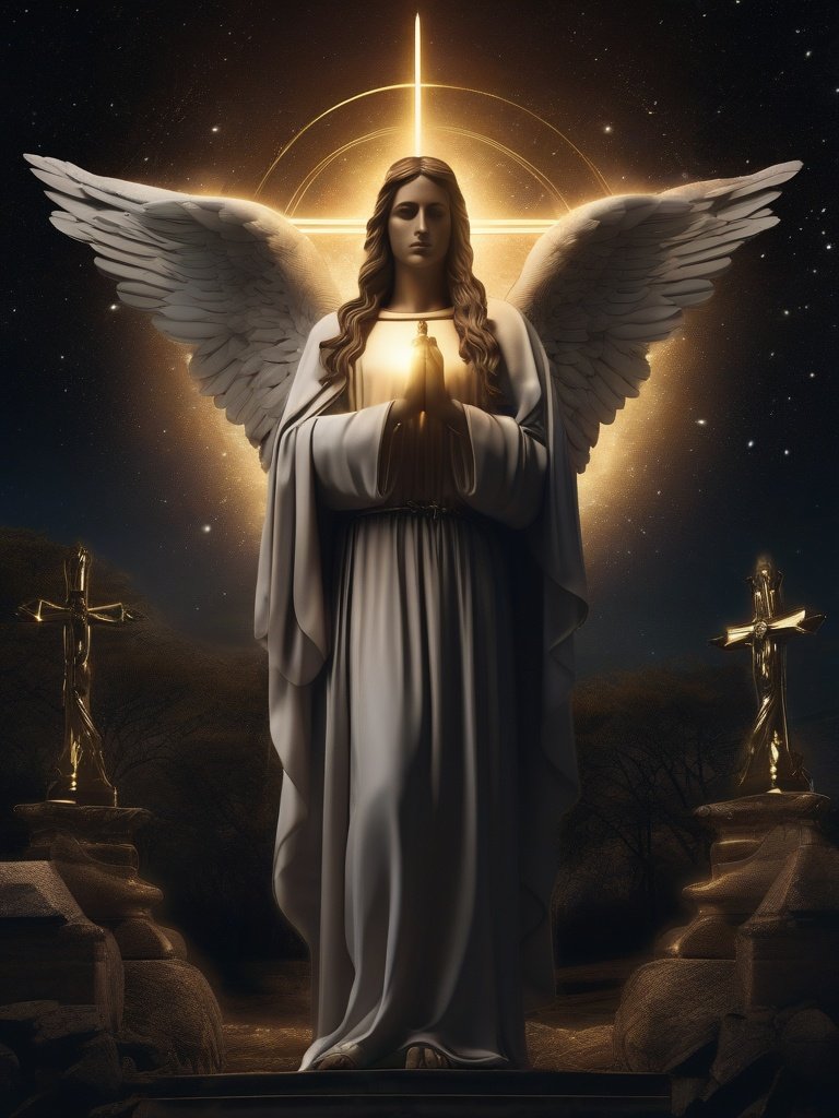 Testament of Solomon — Angel of the Lord: Represents divine authority, oversees binding rituals; bound by the name of the Lord and the sign of the cross.