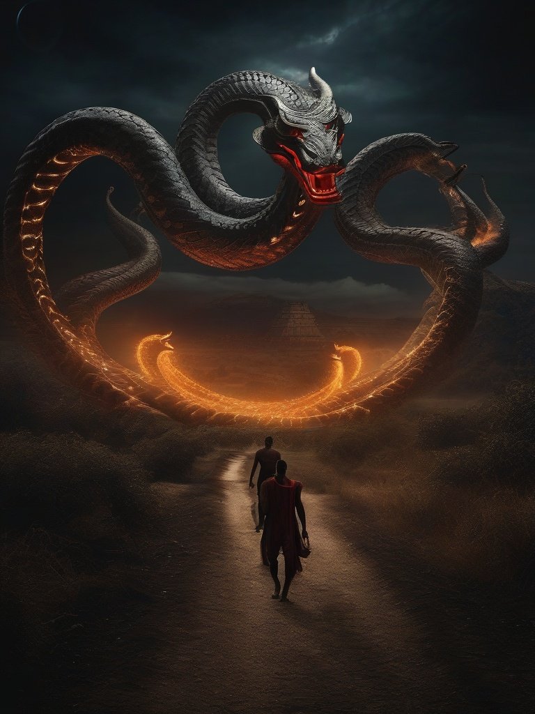 Hindu Demonology — **Vritra**: Rigveda, serpent demon, challenged by Indra.
