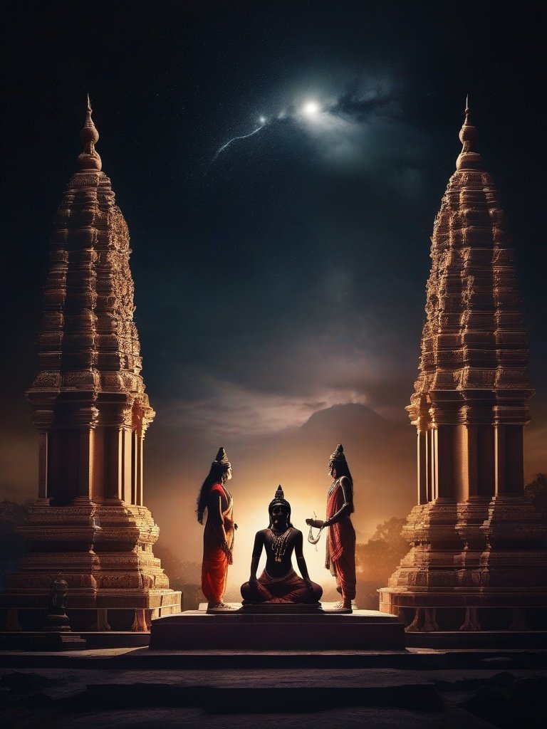 Hindu Demonology — **Shumbha and Nishumbha**: Devi Mahatmya, twin demons defeated by Devi.
