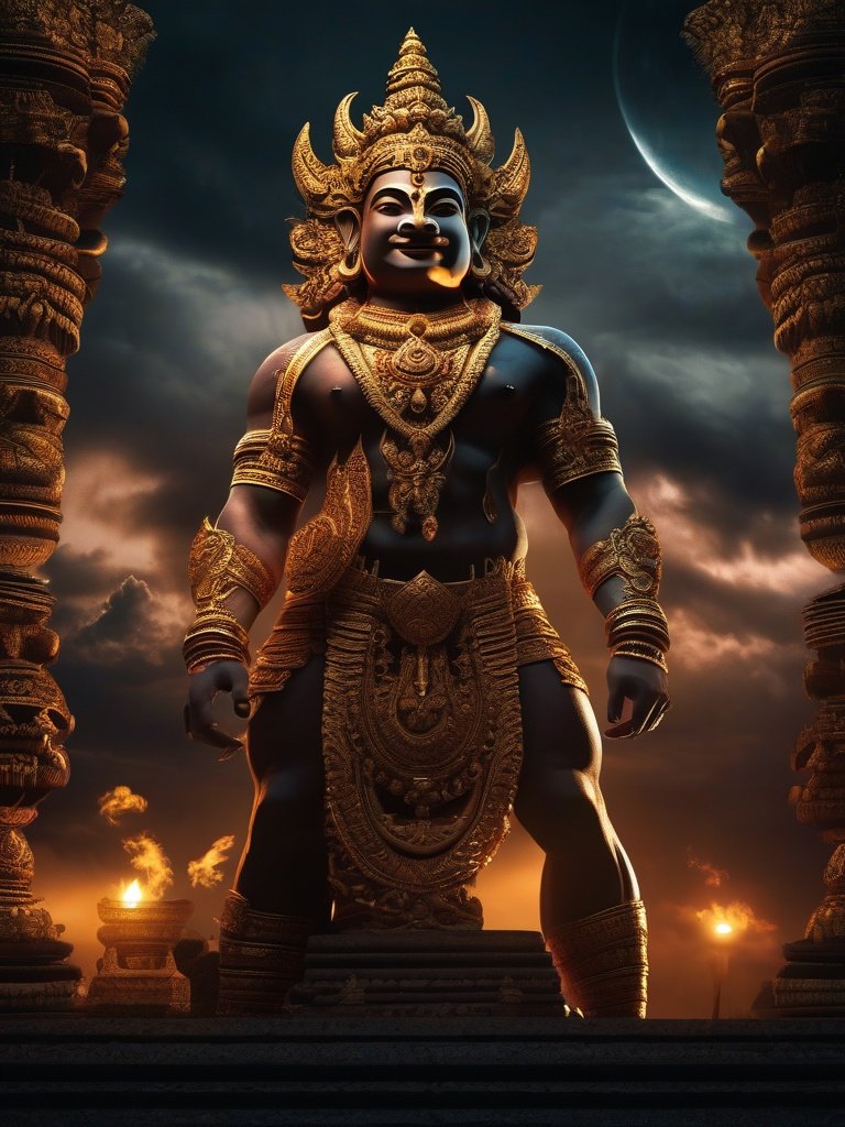 Hindu Demonology — **Bali**: Ramayana, demon king of Lanka, defeated by Rama.