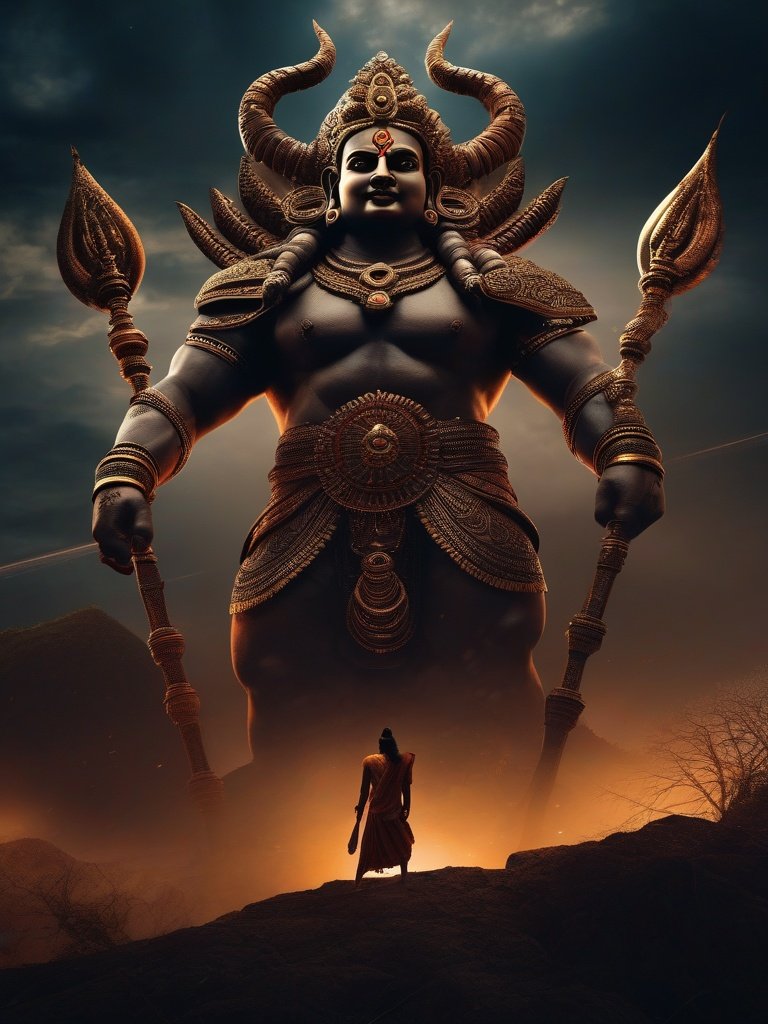 Hindu Demonology — **Narakasura**: Mahabharata, demon defeated by Krishna.