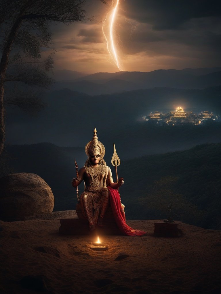 Hindu Demonology — **Kouravya**: Mahabharata, demon who killed the sons of Kuru.