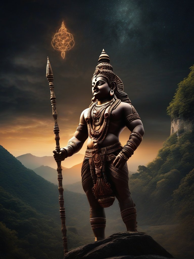 Hindu Demonology — **Vishanu**: Vedic texts, Asura who opposed Indra.