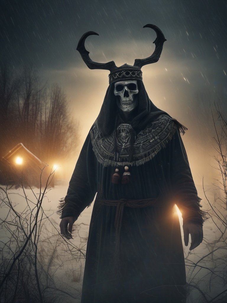 Slavic Demonology — Dusha: Slavic folklore, spirit of the dead that haunts the living.