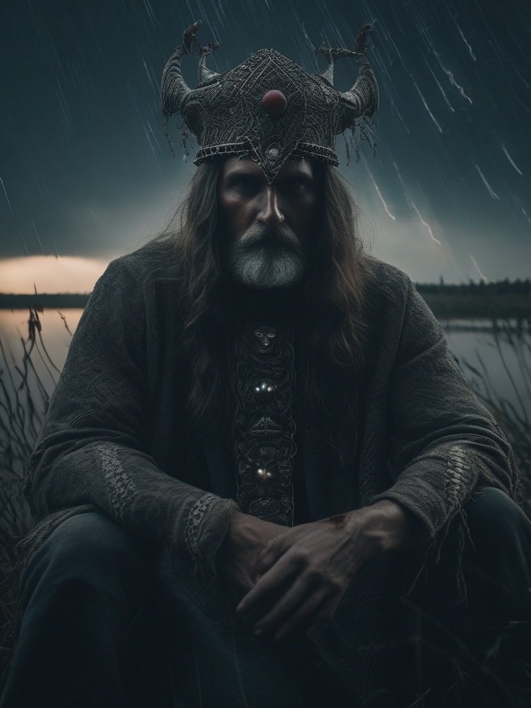 Slavic Demonology — Vodyanoy (Vodnik): Bulgarian folklore, water spirit with dark intentions.